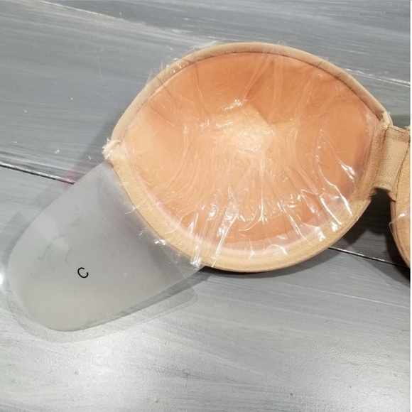 Womens Fashion Forms Go Bare Ultimate Boost Backless Strapless Bra “C” cup - Picture 3 of 10